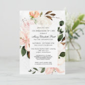 Viering van de begrafenis van de begrafenis Memori Kaart (Staand voorkant)