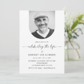 Viering van de begrafenis van de begrafenisherdenk kaart (Staand voorkant)