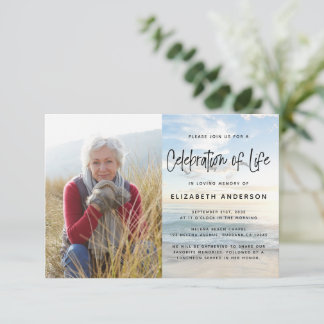 Viering van de begrafenis van de Foto van Life Oce Kaart