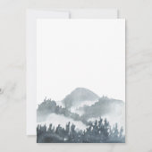 Viering van de begrafenis van de herdenkingsberg v kaart (Achterkant)