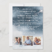 Viering van de begrafenis van het leven kaart (Voorkant)