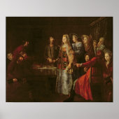 Viering van de bruiloft, 1777 poster (Voorkant)