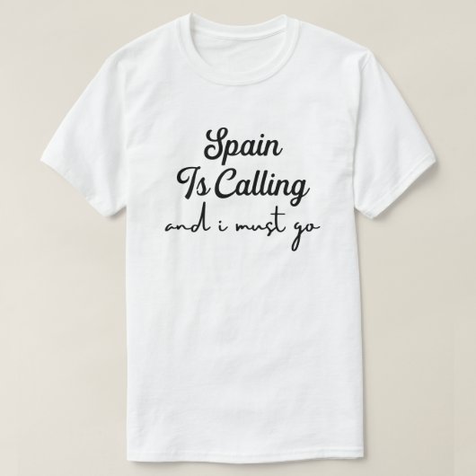 Viering van de cultuur van Spanje Vlag T-shirt (Design voorkant)