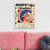 Viering van de Eucharisist Canvas Afdruk (Insitu (Woonkamer))