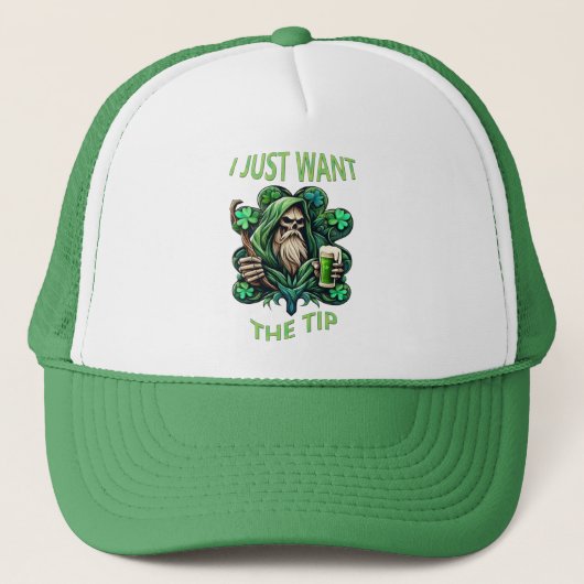 Viering van de feestelijke geest van Saint Patrick Trucker Pet (Voorkant)