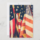 Viering van de foto van de levenspatriottische vla kaart (Achterkant)