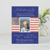 Viering van de herdenkingsveteraan van het leven V Kaart (Staand voorkant)