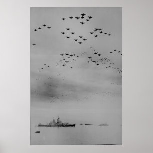 Viering van de Japanse "Surrender Procession" Poster