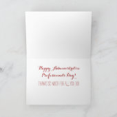 Viering van de Kaart van de dag van de administrat (Binnen)