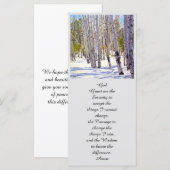 Viering van de Kaart van het sympathie voor het le (Voorkant / Achterkant)