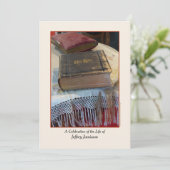 Viering van de levensuitnodiging,  Bijbel Kaart (Staand voorkant)