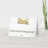 Viering van de Life Card Kaart (Achterkant)