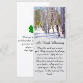 Viering van de "Life Memorial Sympathy Card" (Voorkant / Achterkant)