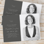 Viering van de Moderne Eenvoudige Minimale Foto va Kaart