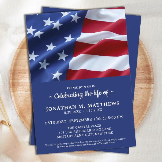 Viering van de moderne patriottische Amerikaanse v Kaart