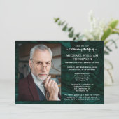 Viering van de persoonlijke foto van de moderne le kaart (Staand voorkant)