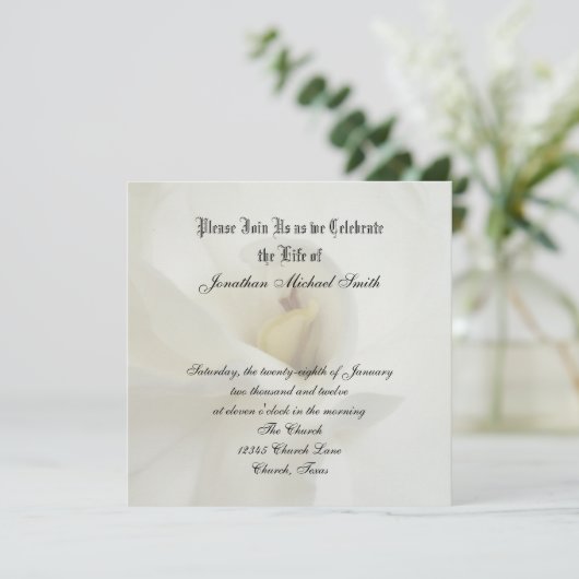 Viering van de uitnodiging tot het indienen van vo (Staand voorkant)