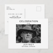 Viering van de uitnodiging van de Foto van Life Ga (Voorkant / Achterkant)