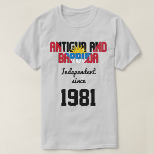 Viering van de vlag van Antigua en Barbuda T-shirt