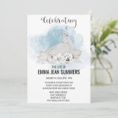 Viering van de Waterverf van de Witte Dove van het Kaart (Staand voorkant)