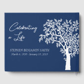 Viering van de witte levensboom gastenboek (Achterkant)