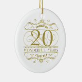 Viering van het 20e Jubileum Keramisch Ornament (Rechts)