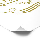 Viering van het 40e Jubileum Perfect Poster (Hoek)