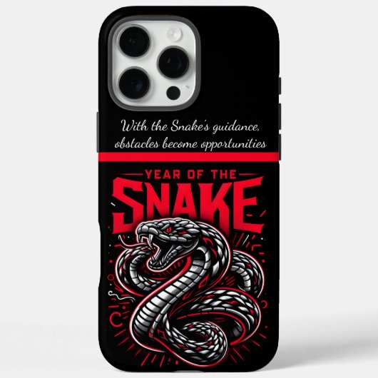 Viering van het bruisende jaar van het Snake Festi Case-Mate iPhone Case (Achterkant)