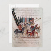 Viering van het einde van de ramadan briefkaart (Voorkant / Achterkant)