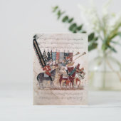 Viering van het einde van de ramadan briefkaart (Staand voorkant)