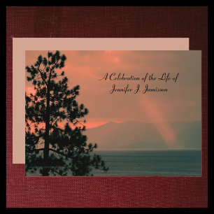 Viering van het herdenkingslicht van het leven op kaart