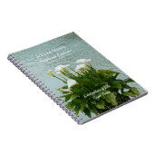Viering van het Leven-boek Calla Lilies Floral Notitieboek (Rechterzijde)