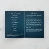 Viering van het Leven Foto Bronzen Memorial Begraf Programma (Binnen)