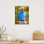 Viering van het Leven Foto Downloadbare Uitvaart Poster (Keuken)