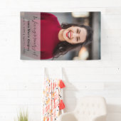 Viering van het leven Foto Simple Memorial begrafe Spandoek (Insitu)