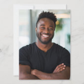 Viering van het leven - Fotoherdenking Kaart (Achterkant)