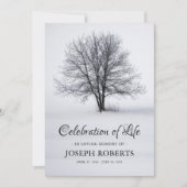 Viering van het leven | Funerale boom Kaart (Voorkant)