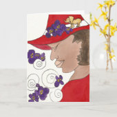 Viering van het leven kaart (Gele Bloem)