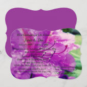 Viering van het leven kaart (Voorkant / Achterkant)