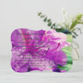 Viering van het leven kaart (Staand voorkant)