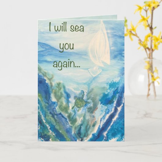 VIERING VAN HET LEVEN KAART (Gele Bloem)