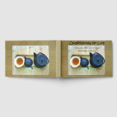 Viering van het leven Memorial Iron Tea Setting Gastenboek (Volledig)