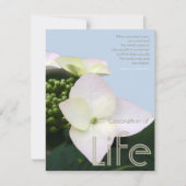 Viering van het leven met Inspirerend Quote 8 Kaart (Voorkant)