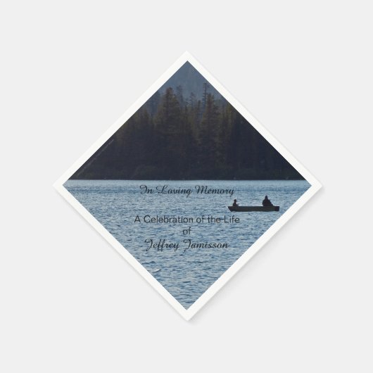 Viering van het leven Papieren servetten, vissers Servetten (Hoek)