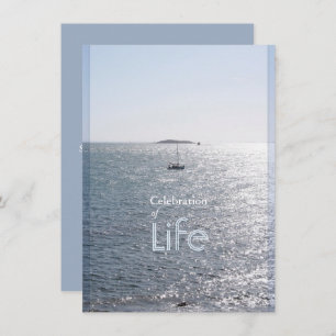 Viering van het Leven Seascape 3 Uitnodigingen