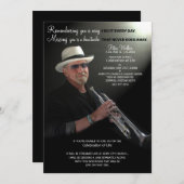 Viering van het leven sparen de datum save the date (Voorkant / Achterkant)