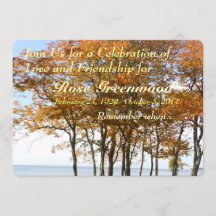 Viering van het leven - Uitnodiging