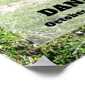Viering van het leven voor Men Funeral Poster (Hoek)