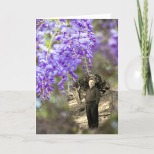 Viering van het leven Wisteria Aankondiging