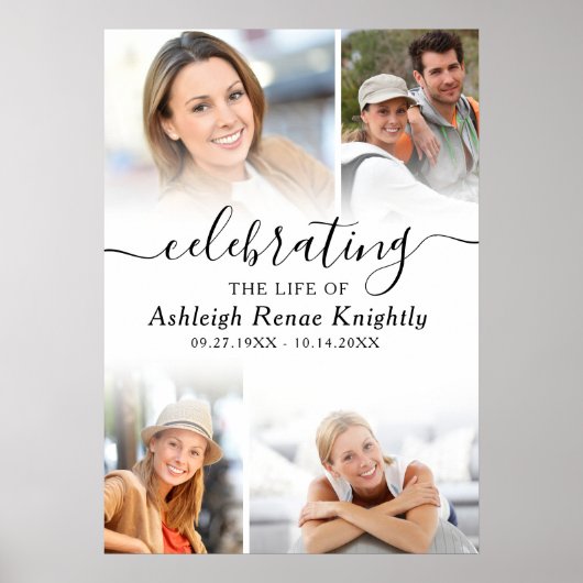 Viering van het levensgedenkteken 4 Foto Poster (Voorkant)